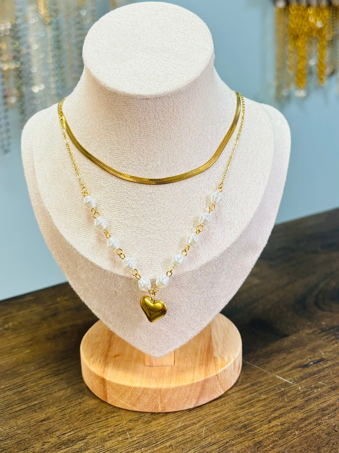 Delicates Collection Pearls Heart