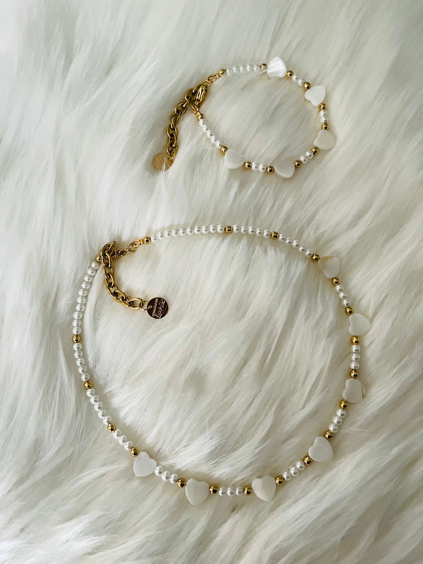 Colección Corazon Perlas