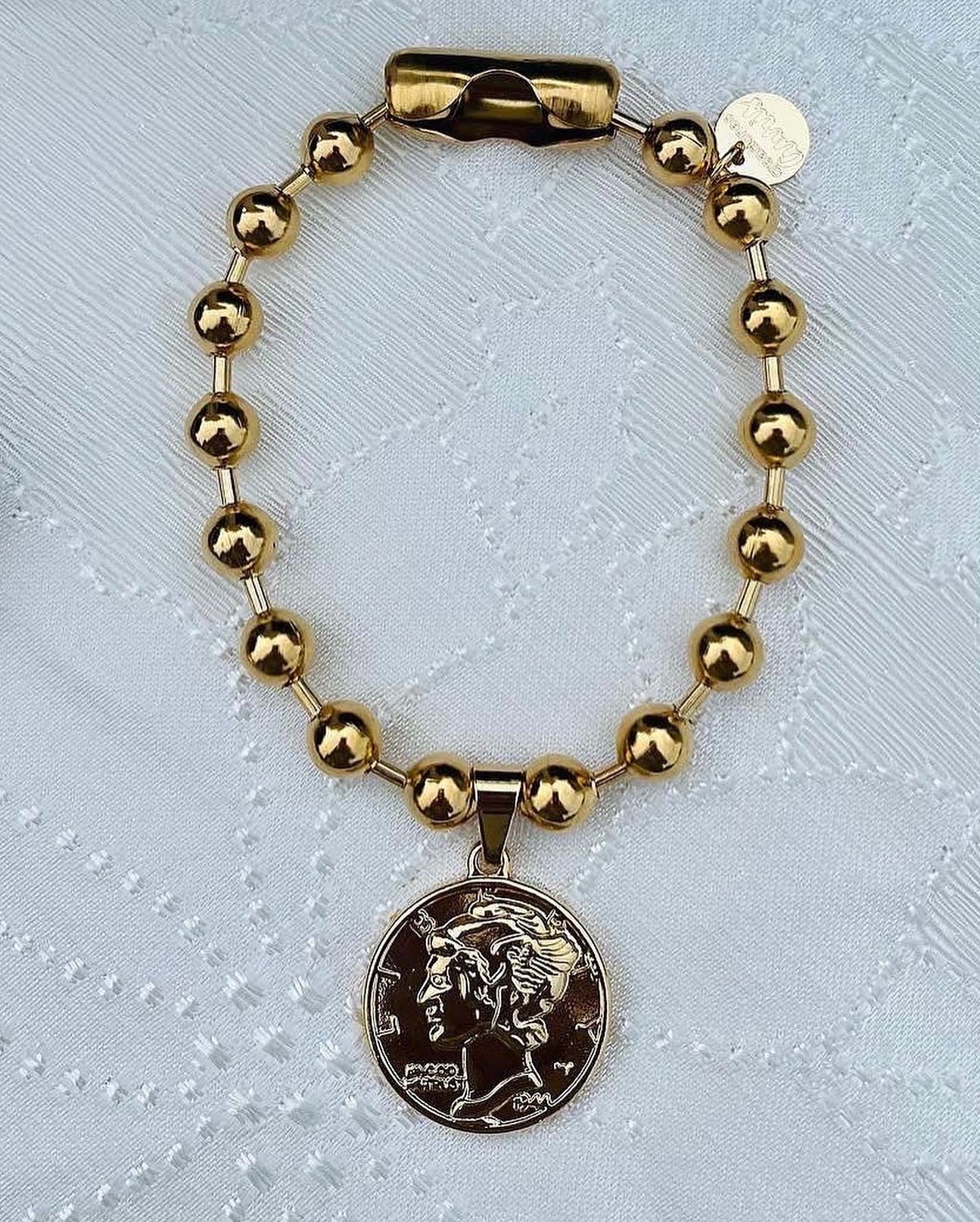 Colección Cadena ball chain medallón