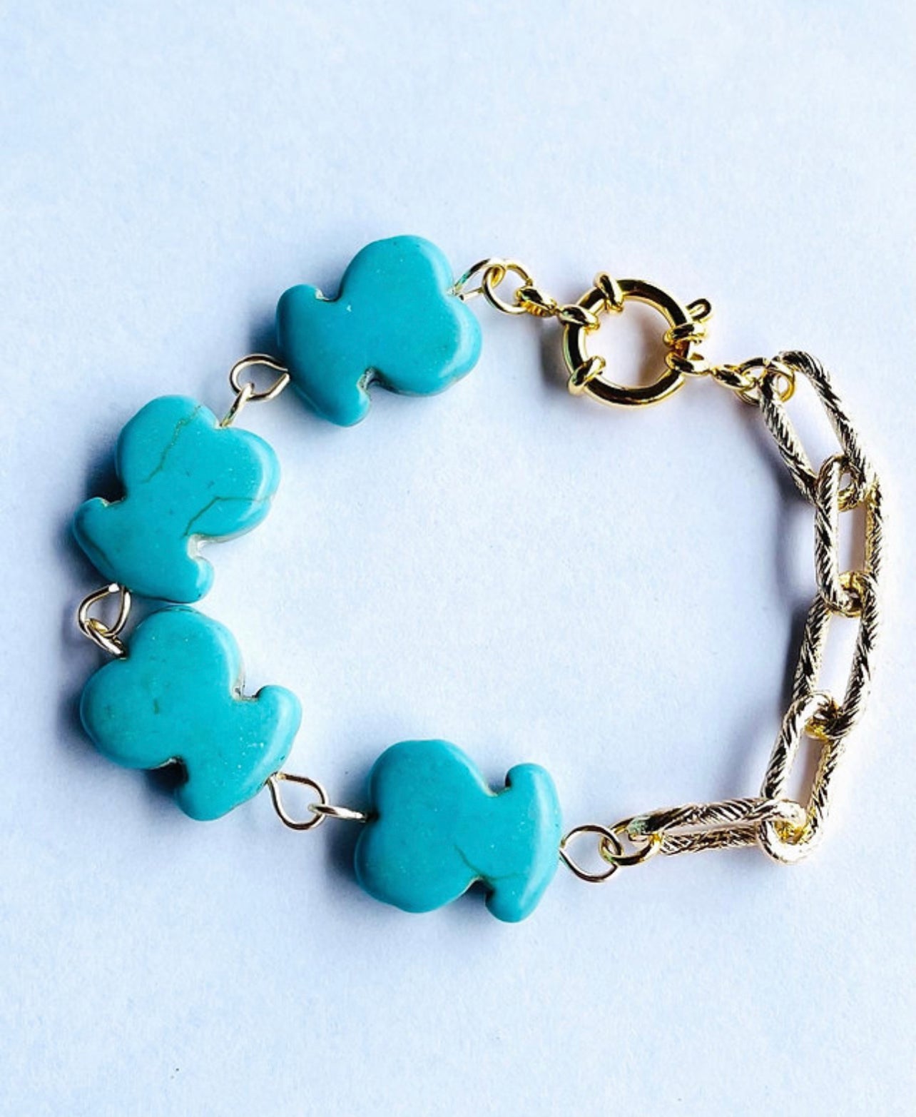 Pulsera Osito Turquesa