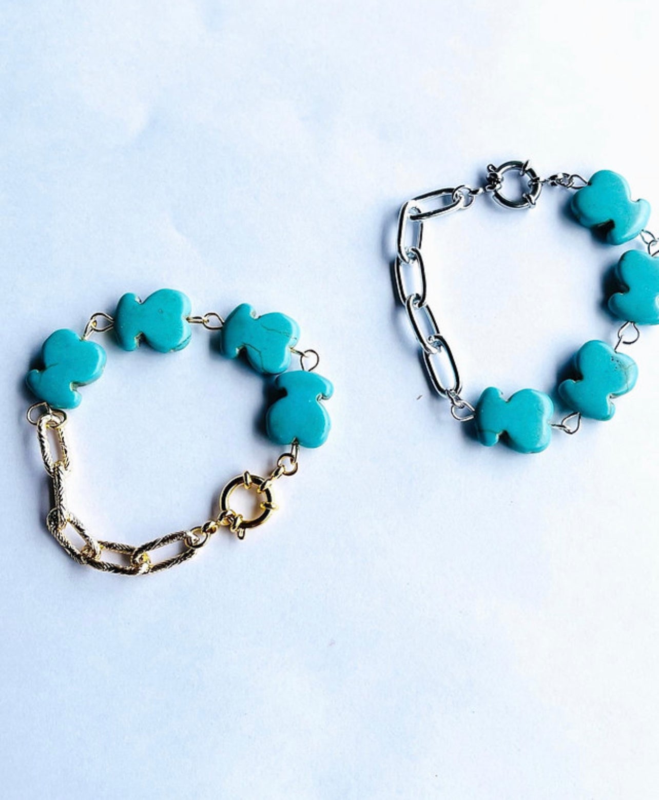 Pulsera Osito Turquesa