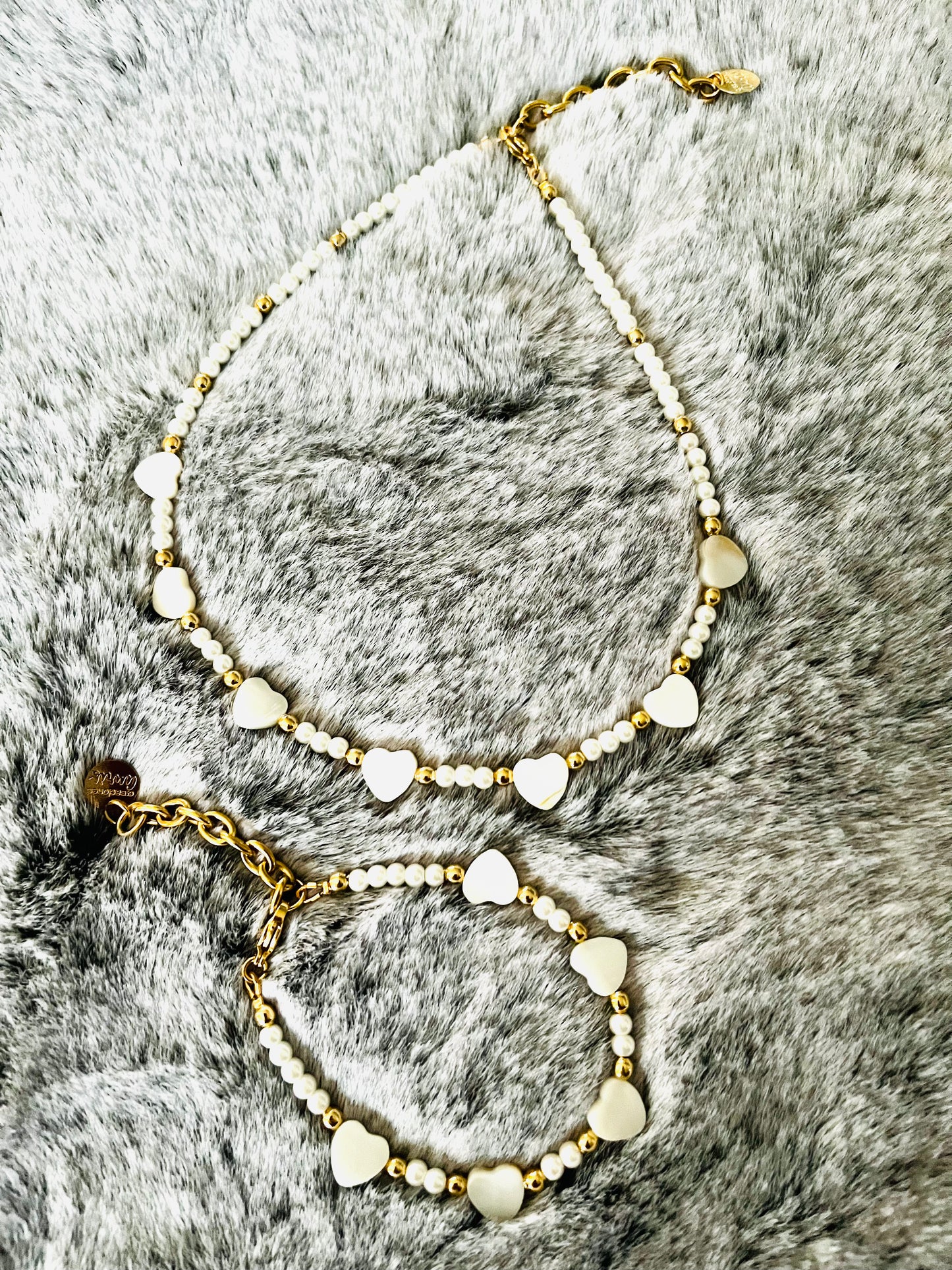 Colección Corazon Perlas