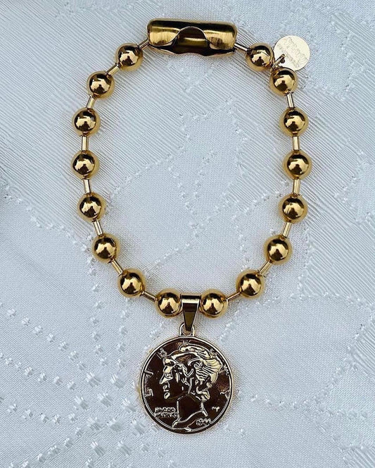 Colección Cadena ball chain medallón